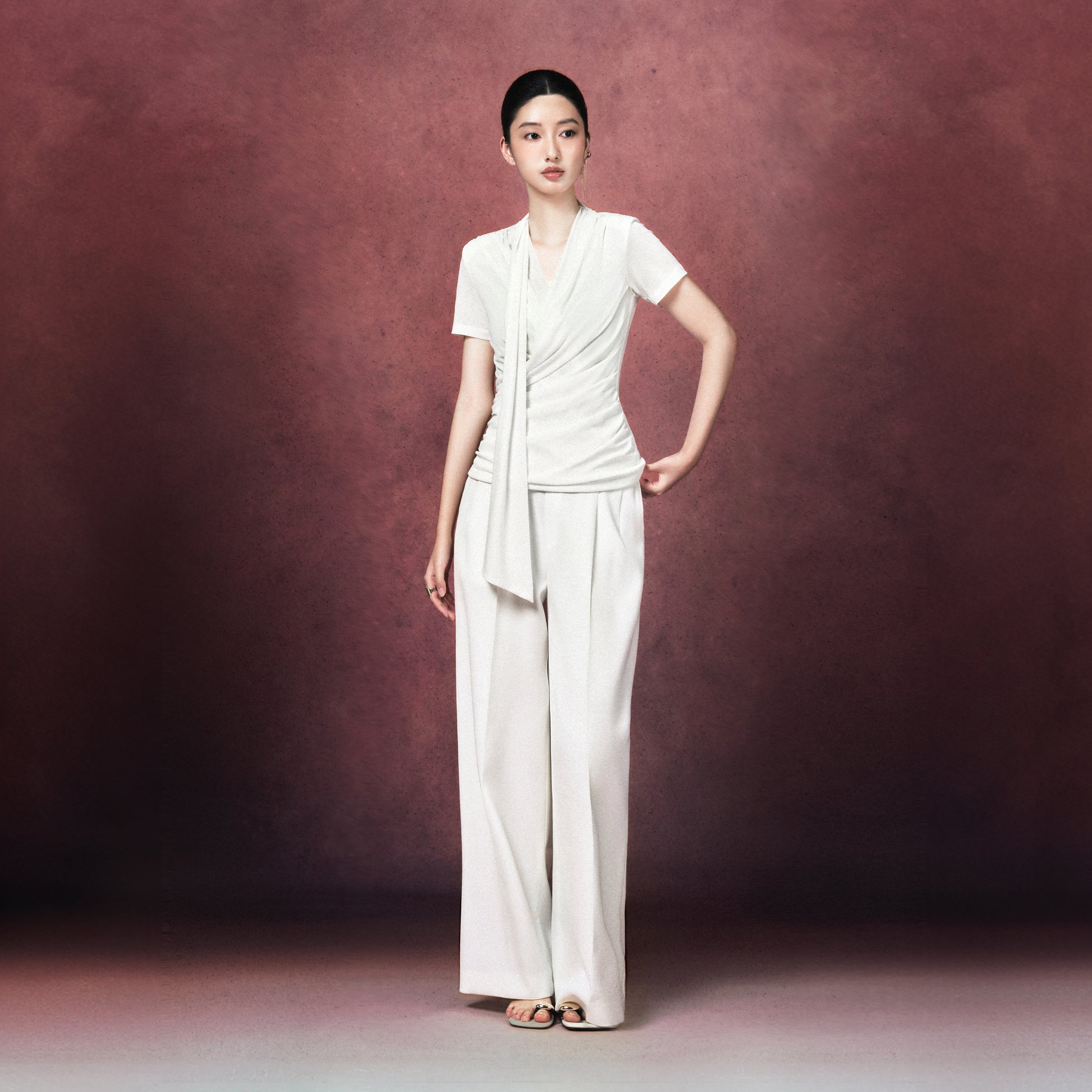WHITE MERCI TOP - 2