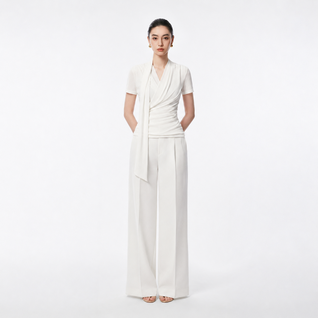 WHITE MERCI TOP - 1