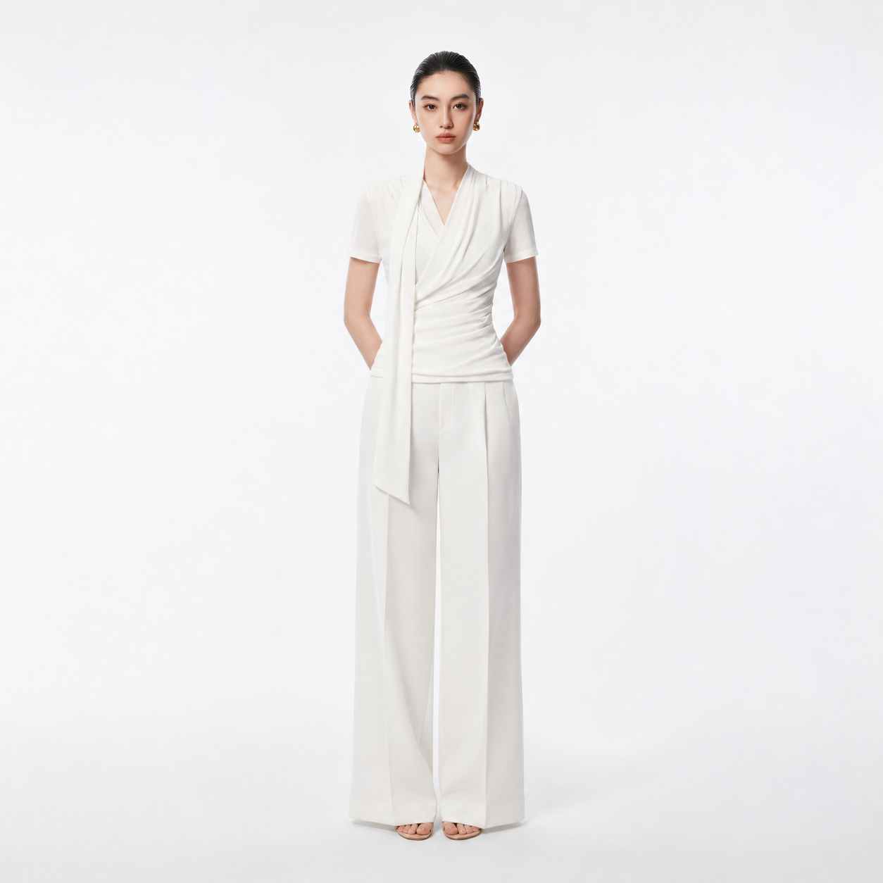 WHITE MERCI TOP - 1