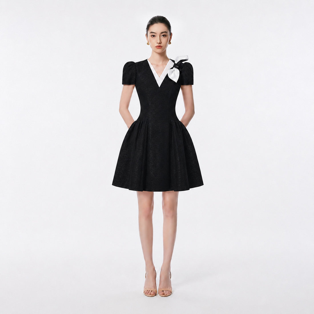 BLACK KATY DRESS - 1