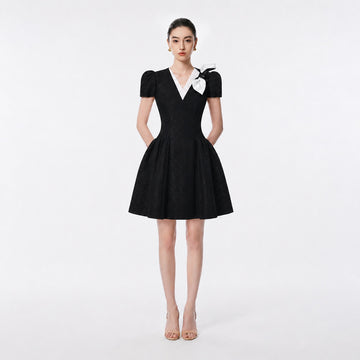BLACK KATY DRESS - 1