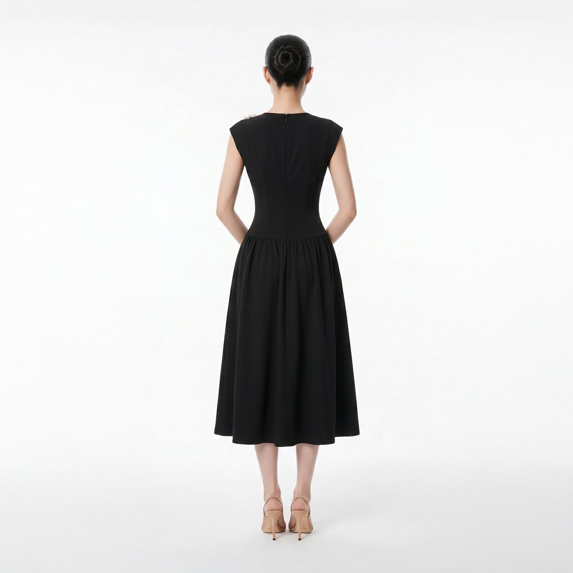 BLACK NILA DRESS - 2