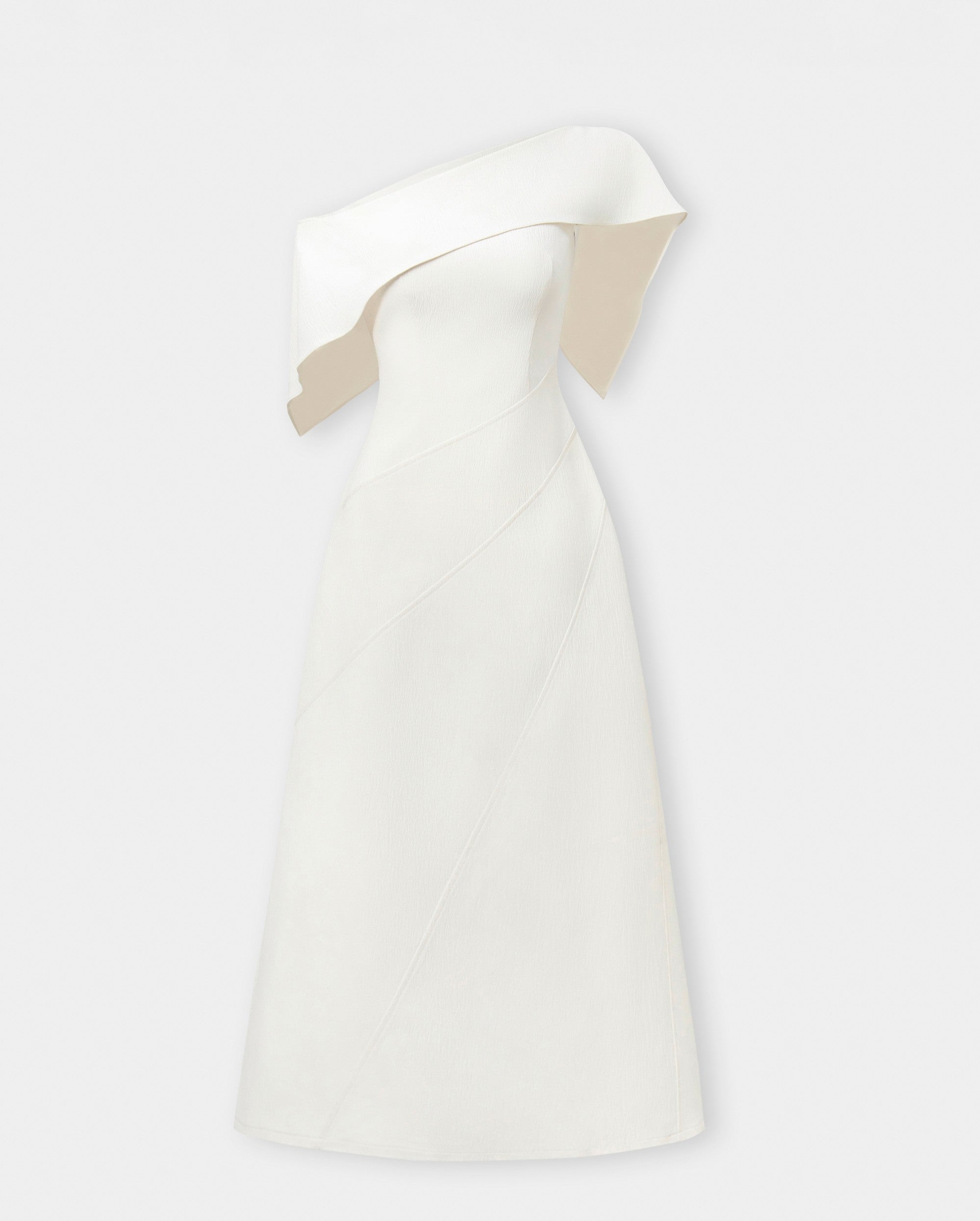 WHITE ESTHER DRESS - 4