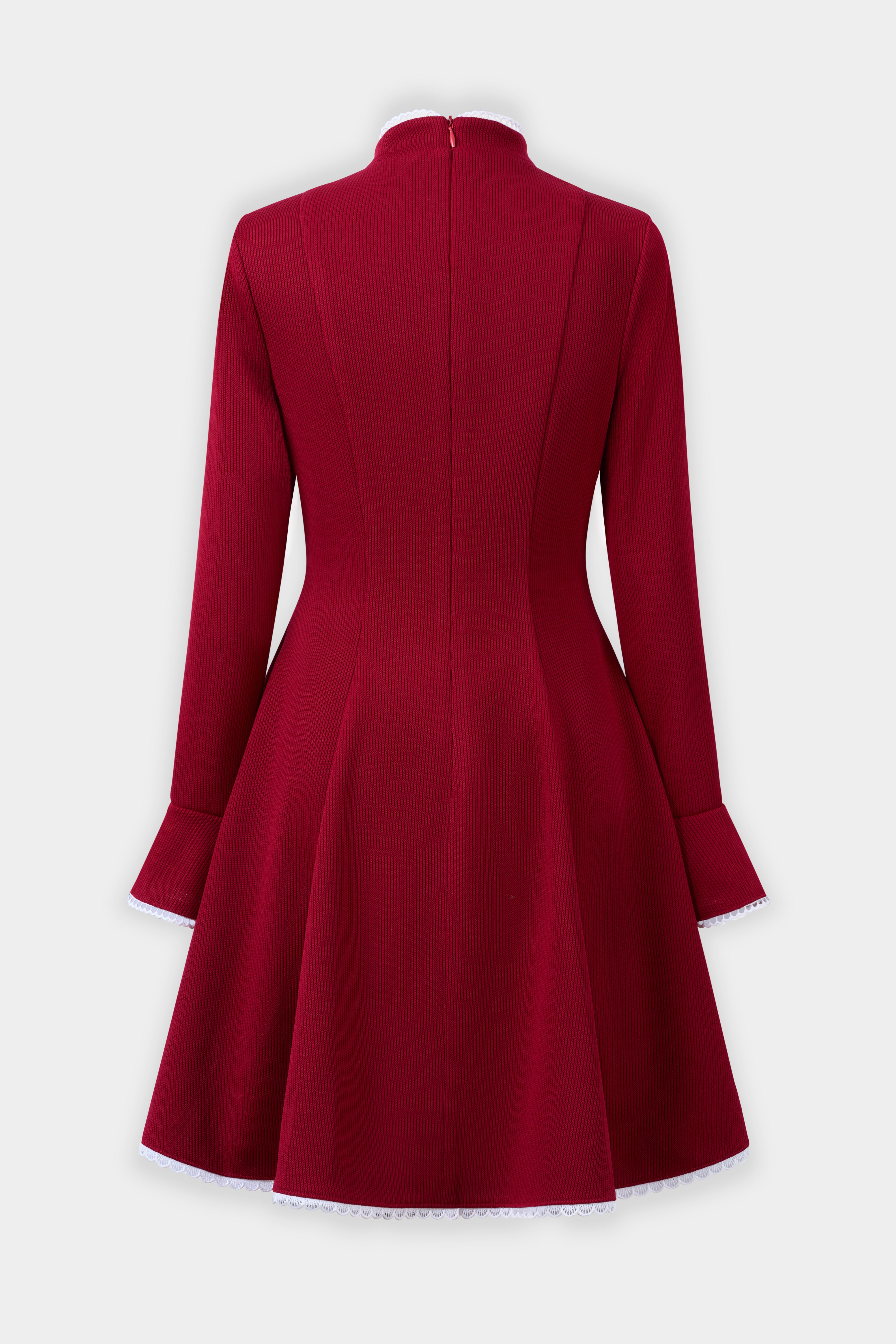 RED PETTY DRESS - 3