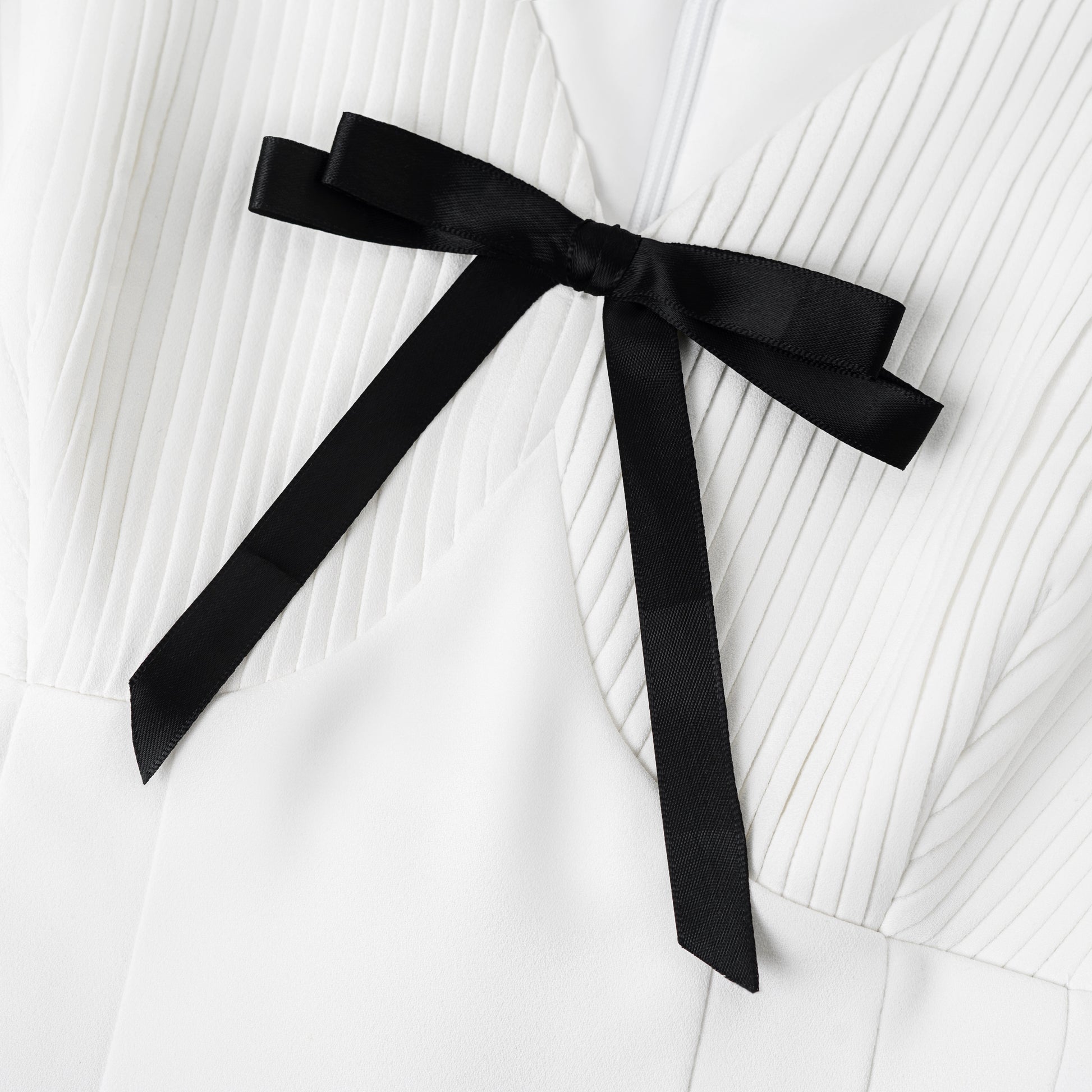 WHITE PICCIE DRESS - 3