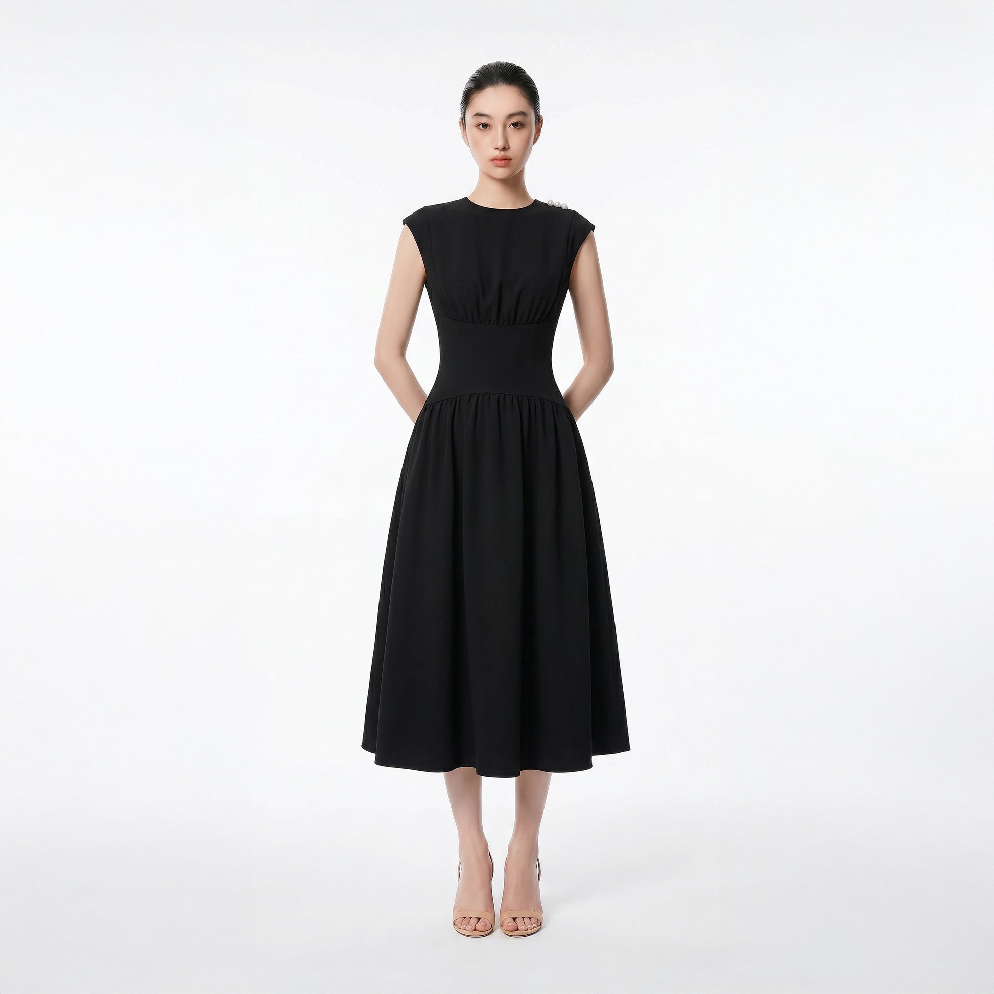 BLACK NILA DRESS - 1
