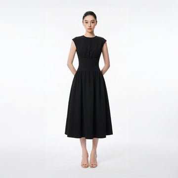BLACK NILA DRESS - 1