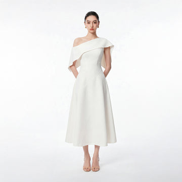 WHITE ESTHER DRESS - 1