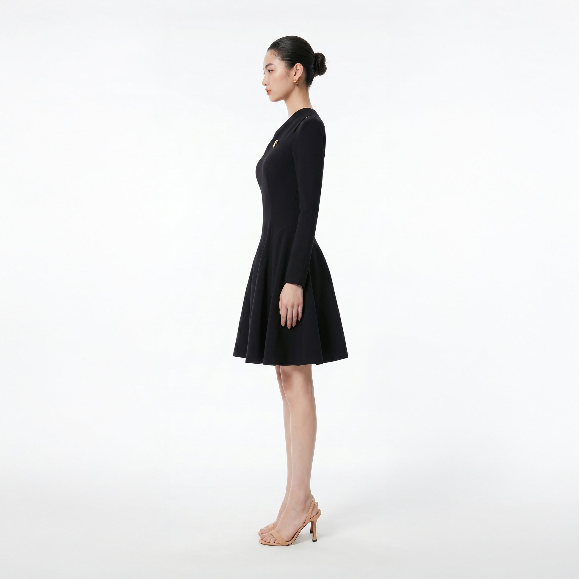 BLACK CELIN DRESS - 2
