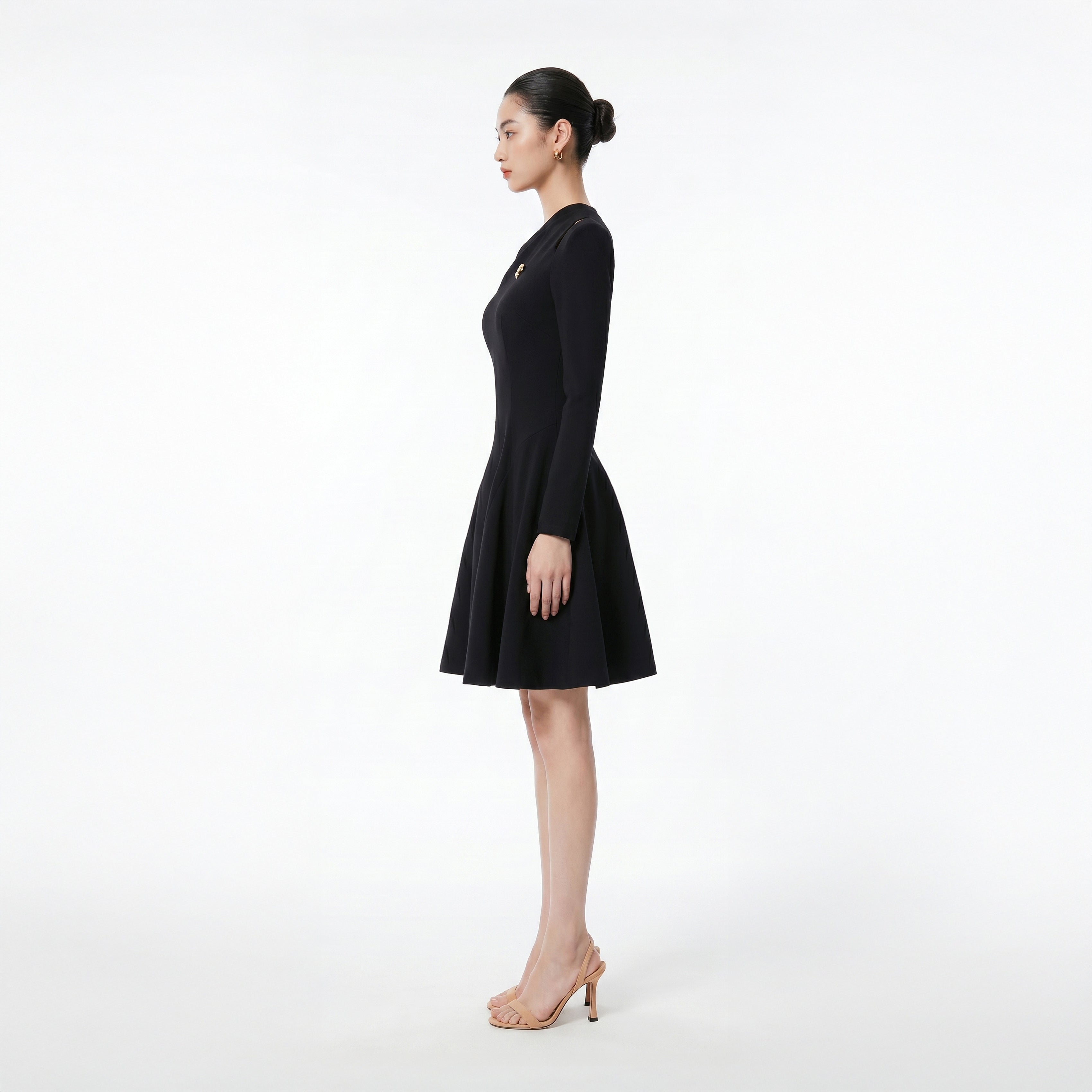 BLACK CELIN DRESS - 2