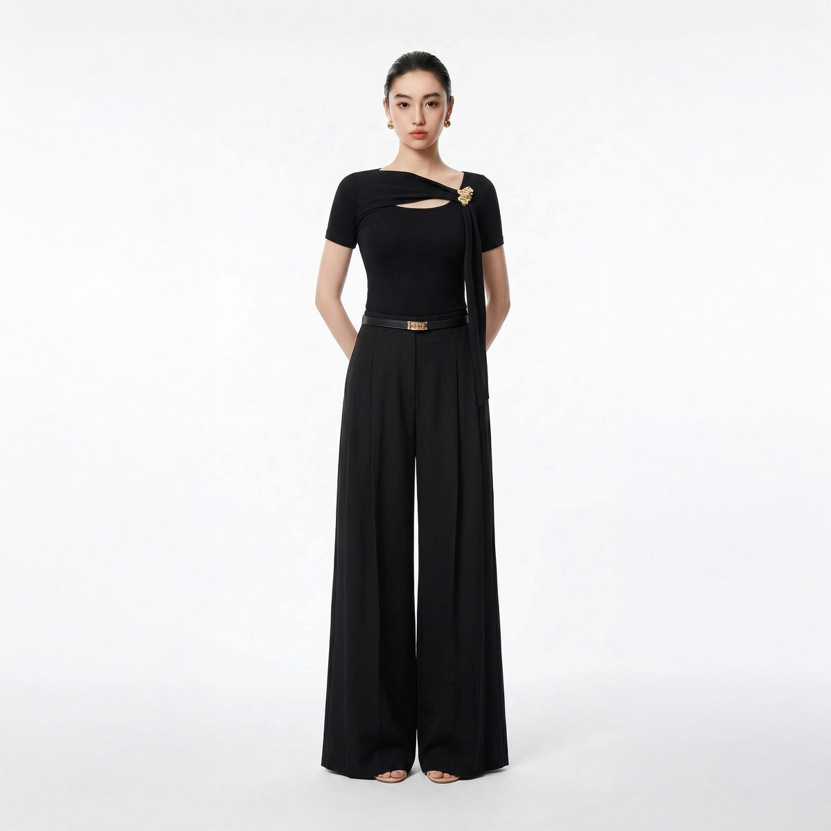 BLACK ROSIE PANT - 1