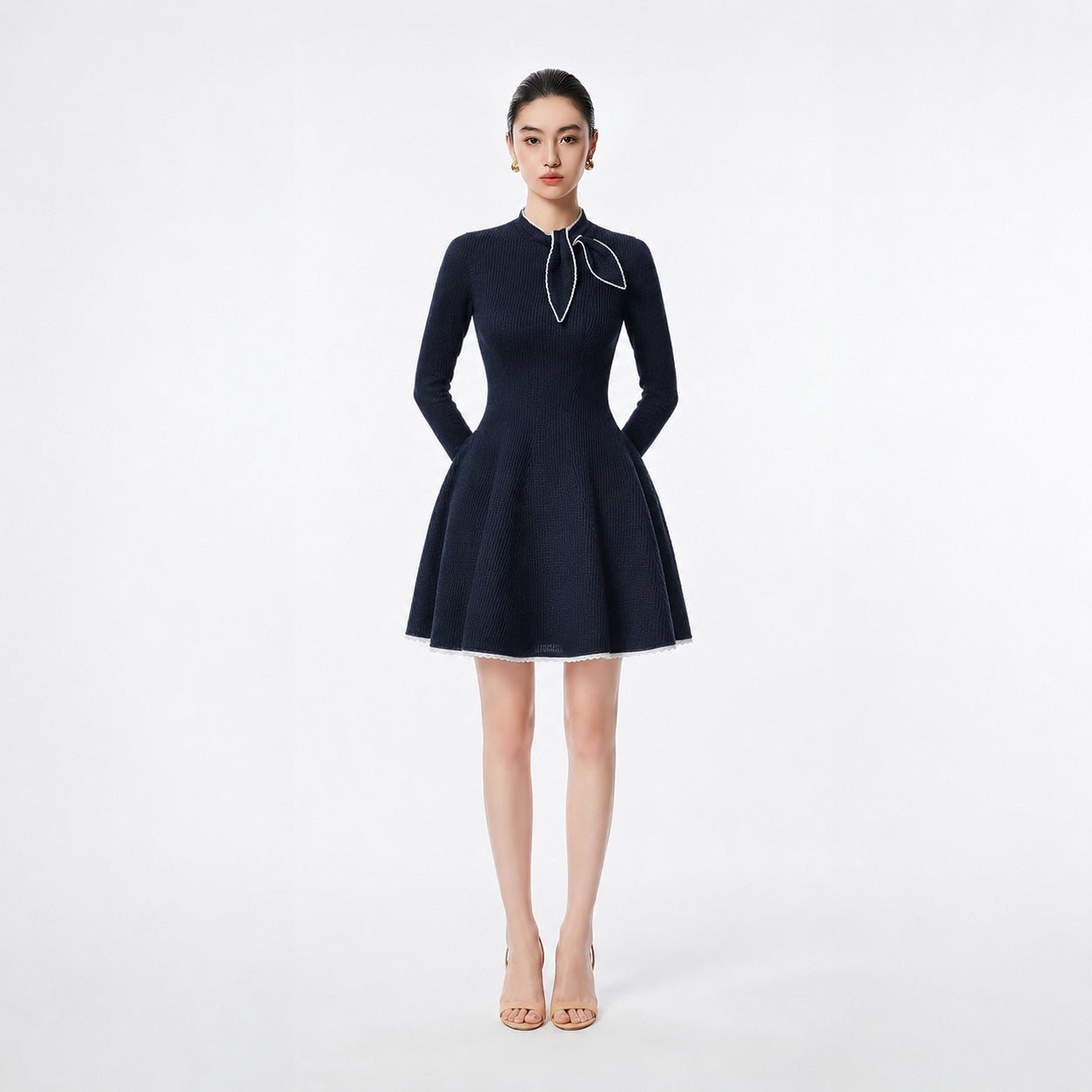 NAVY PETTY DRESS - 1