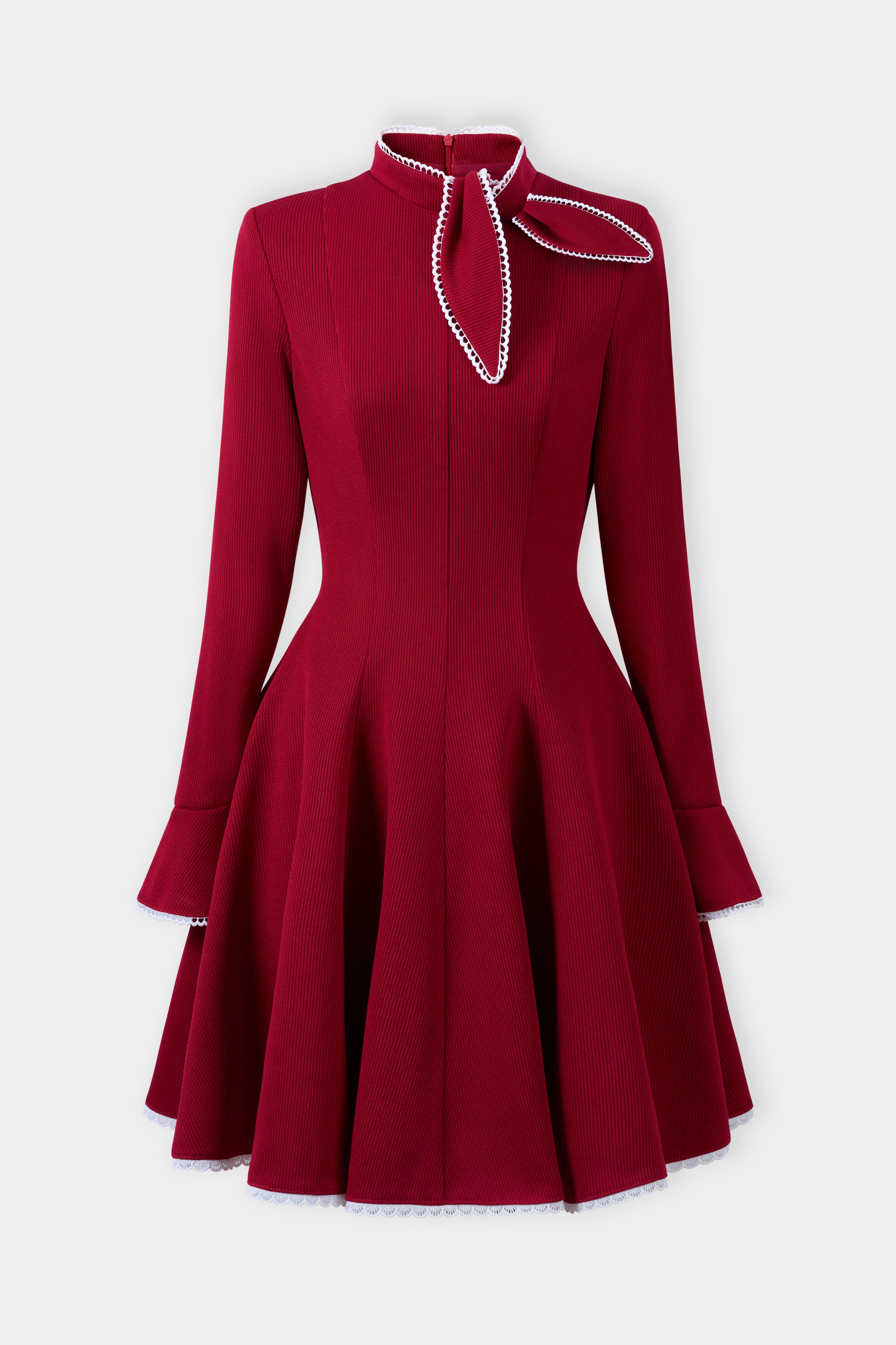 RED PETTY DRESS - 2