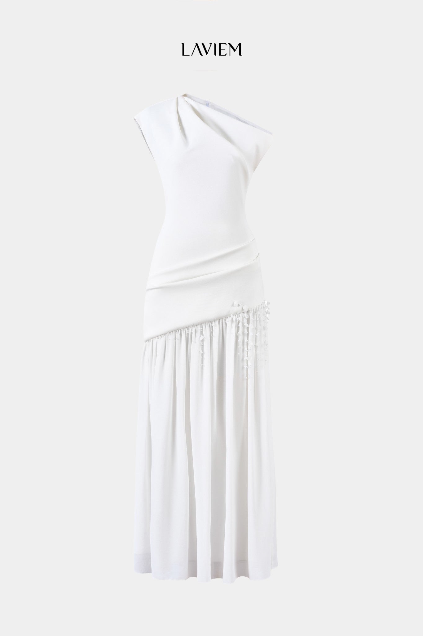 WHITE QUINLAN DRESS - 4
