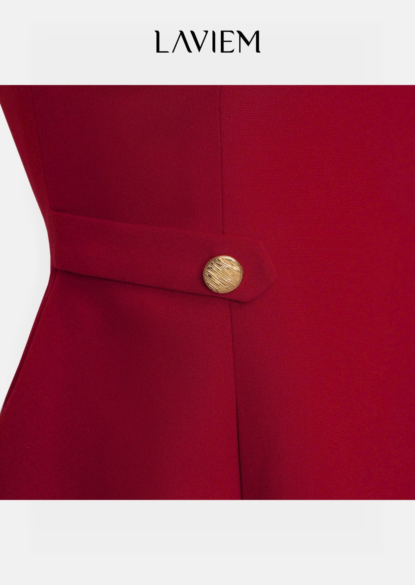 RED JACKIE DRESS - 5