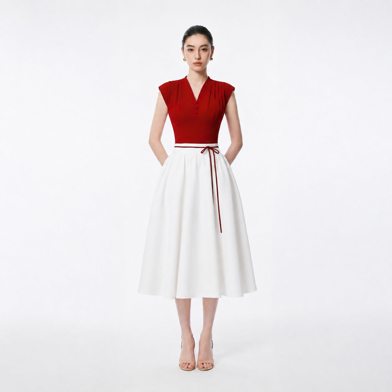WHITE MITY SKIRT - 1