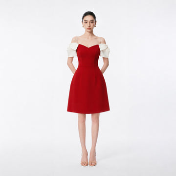 RED ABBY DRESS - 1