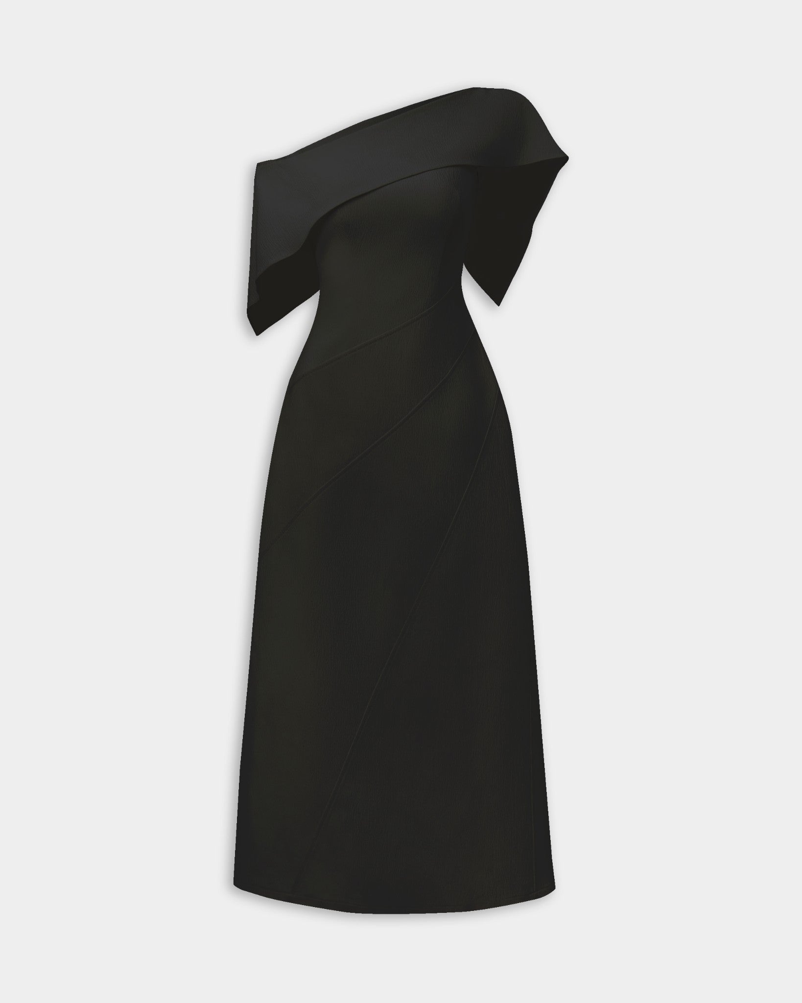 BLACK ESTHER DRESS - 4