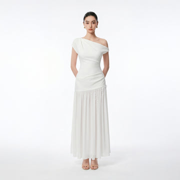WHITE QUINLAN DRESS - 1