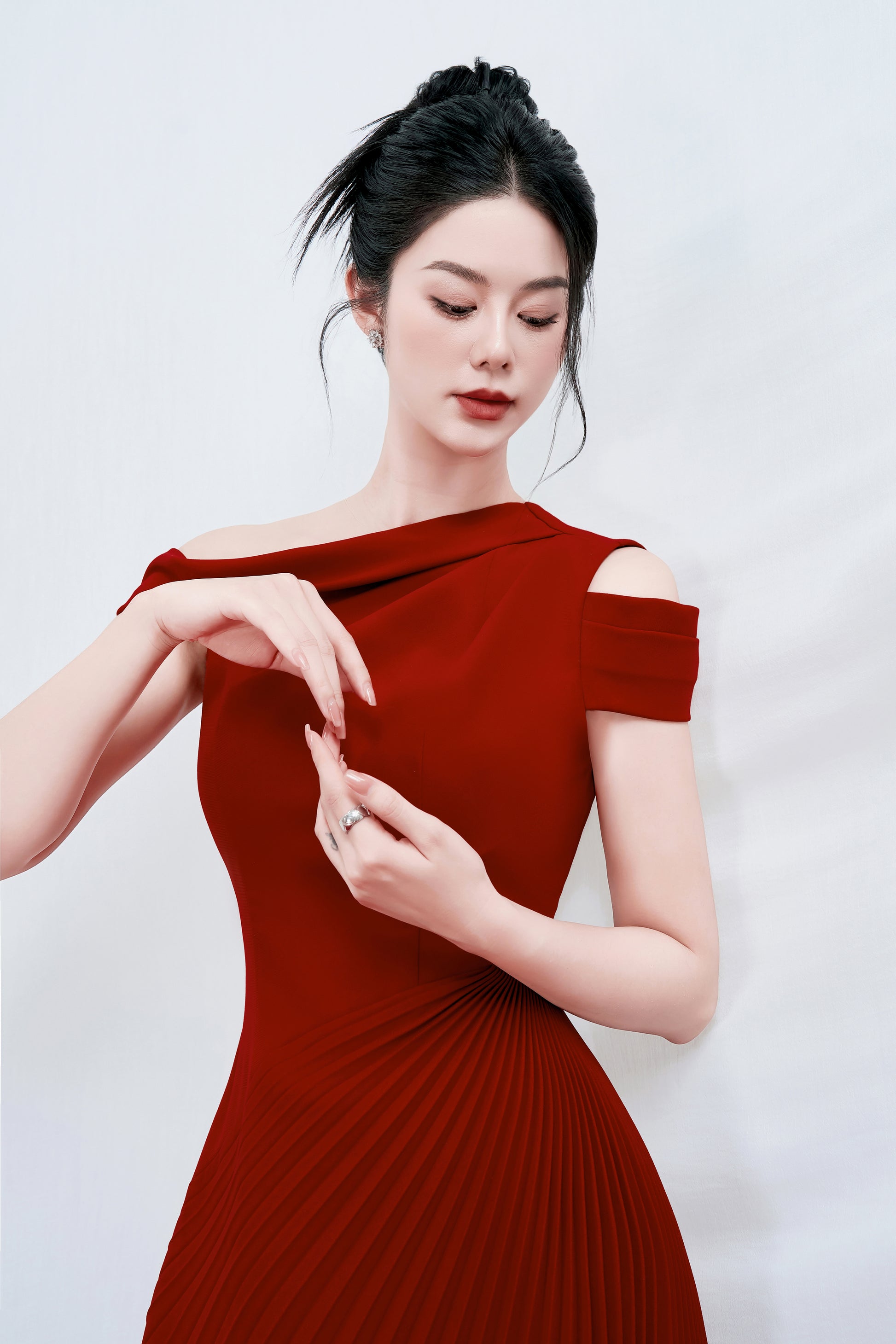 RED NELLY DRESS - 6