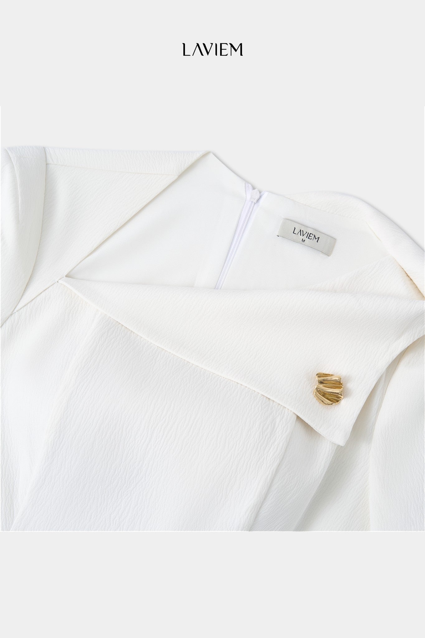 WHITE ALVA DRESS - 6