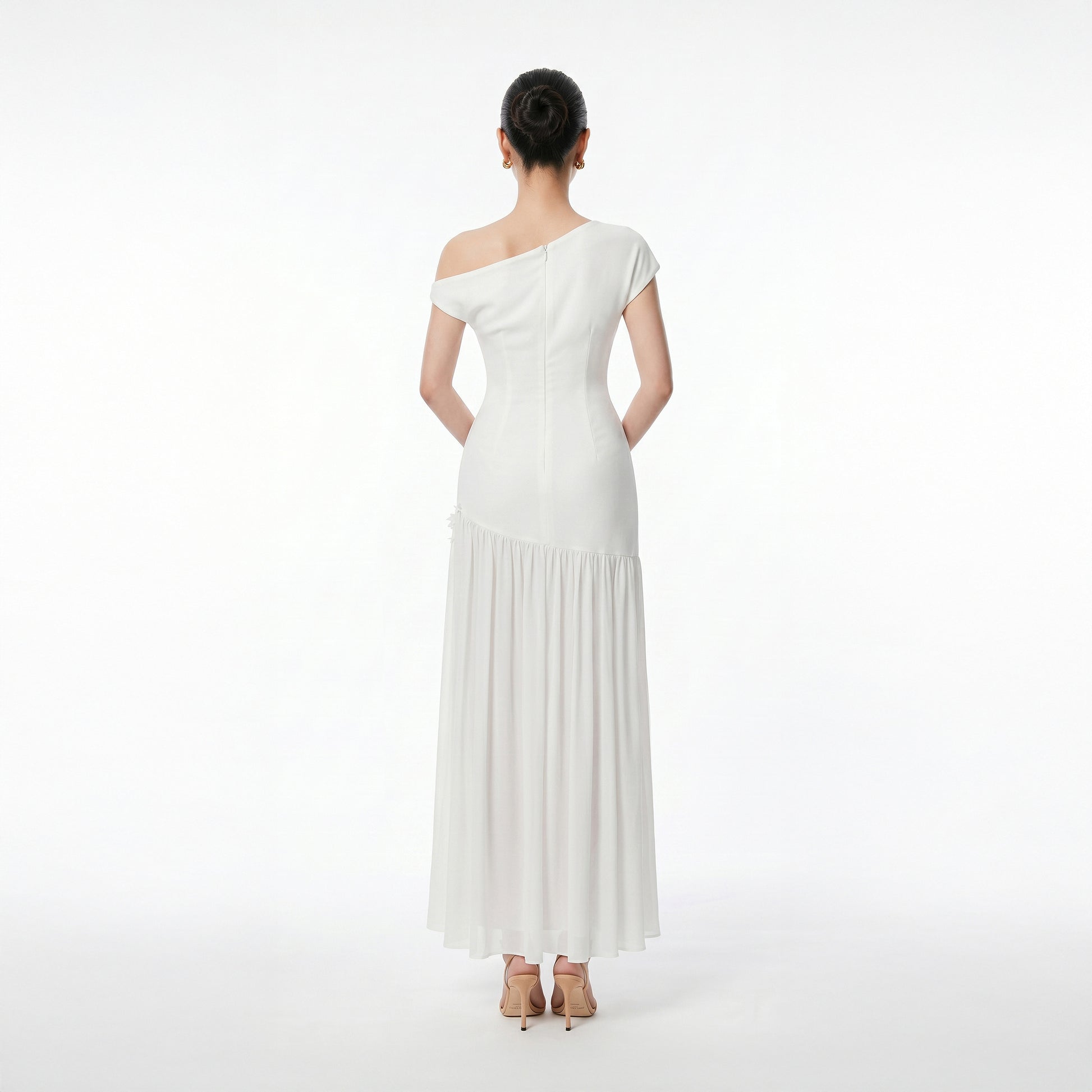 WHITE QUINLAN DRESS - 3