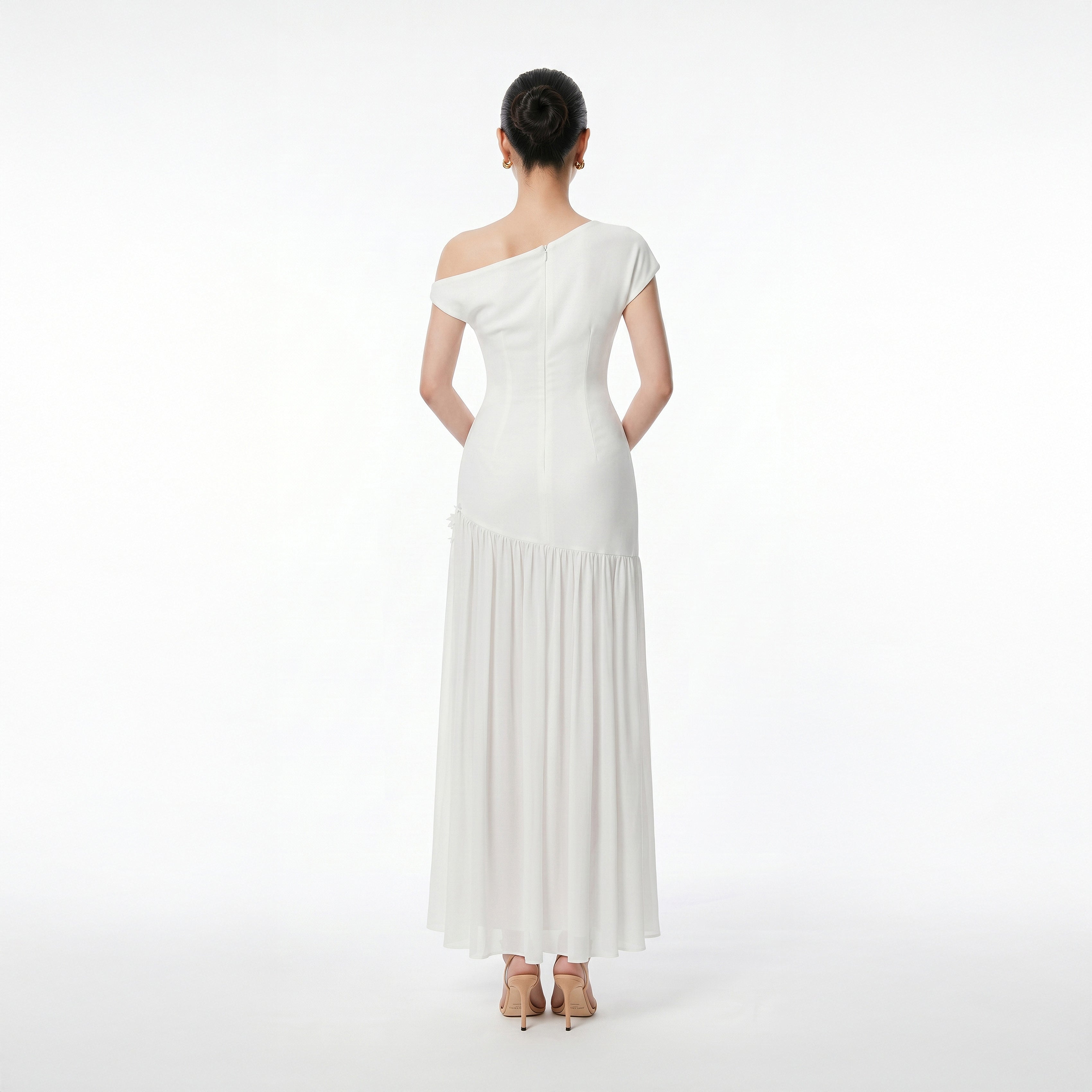WHITE QUINLAN DRESS - 3