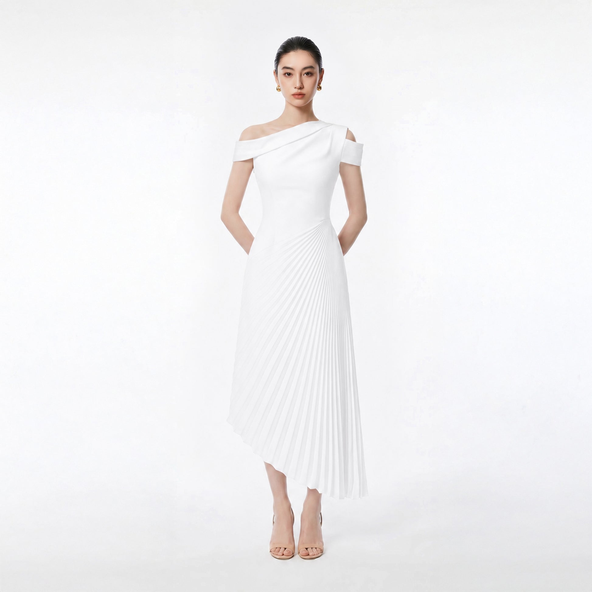 WHITE NELLY DRESS - 1