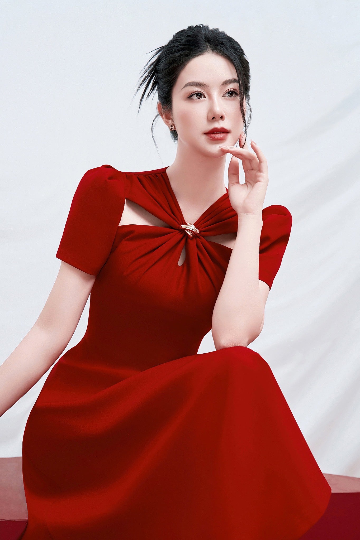 Red Gigi Dress - 2