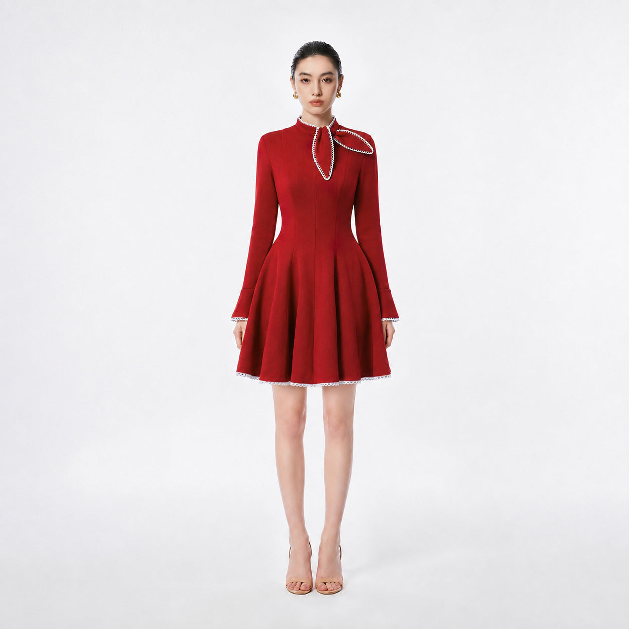 RED PETTY DRESS - 1