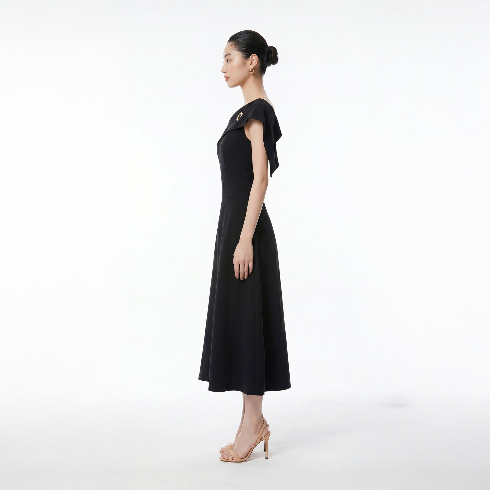BLACK ESTHER DRESS - 2
