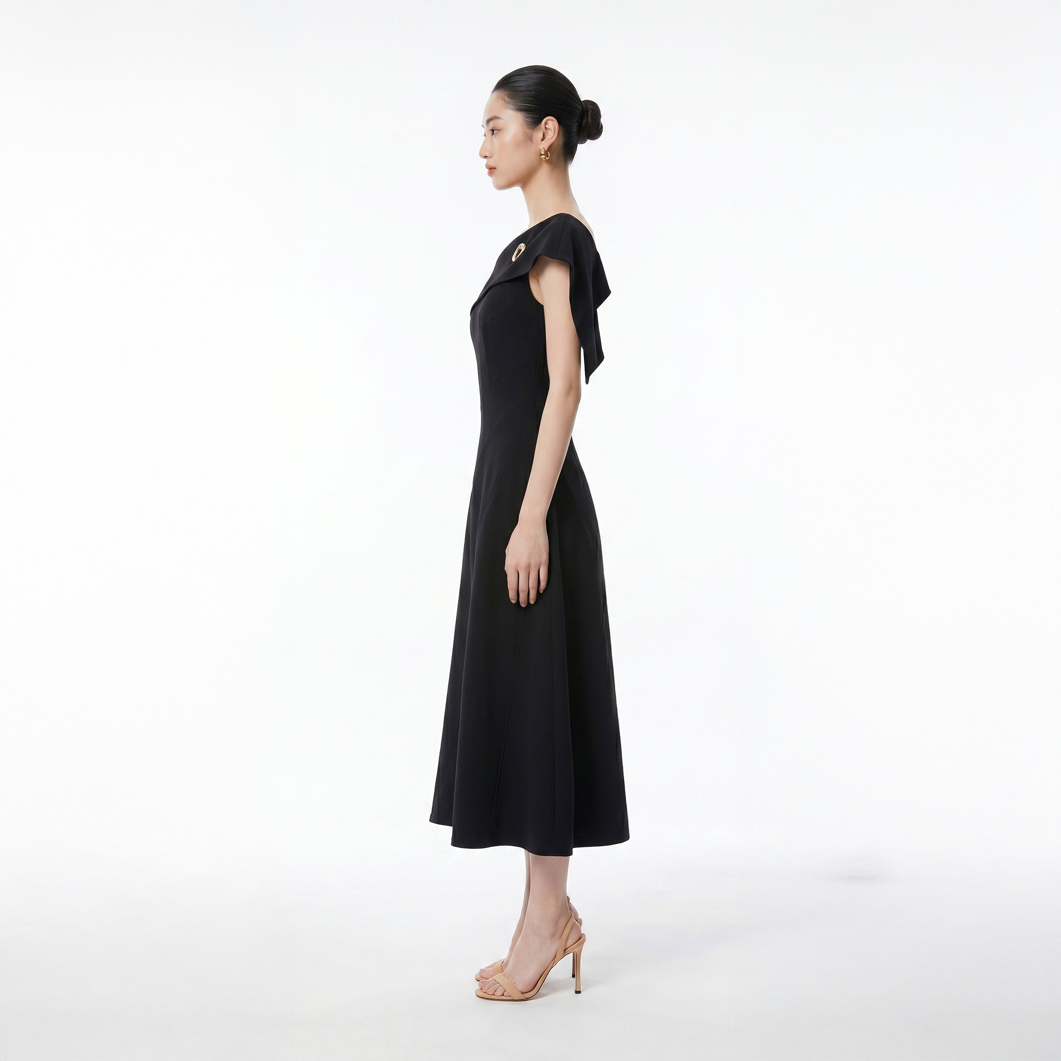 BLACK ESTHER DRESS - 2