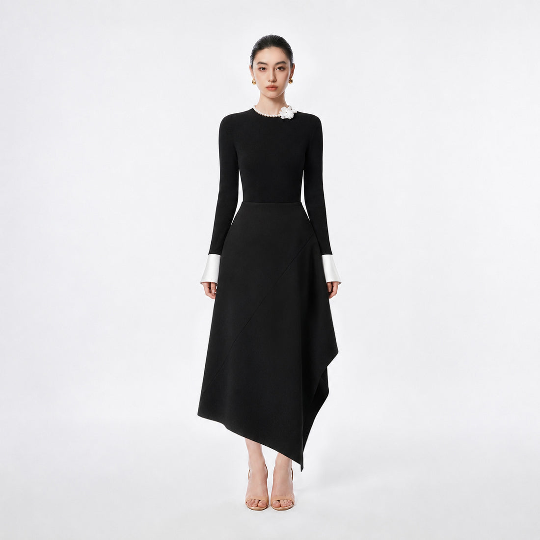 BLACK CLEO TOP - 1