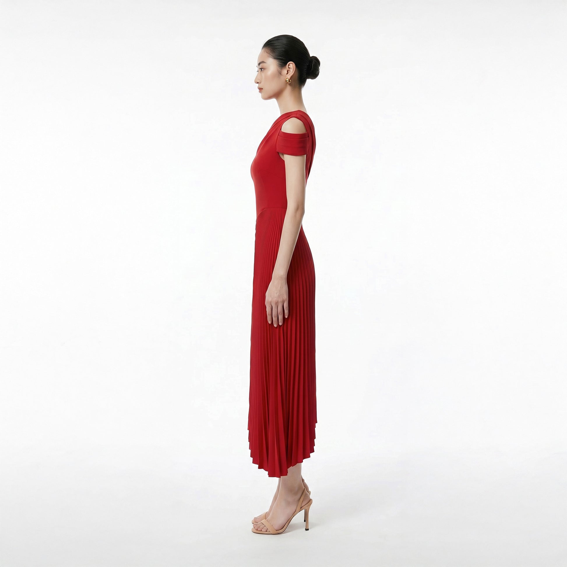 RED NELLY DRESS - 2