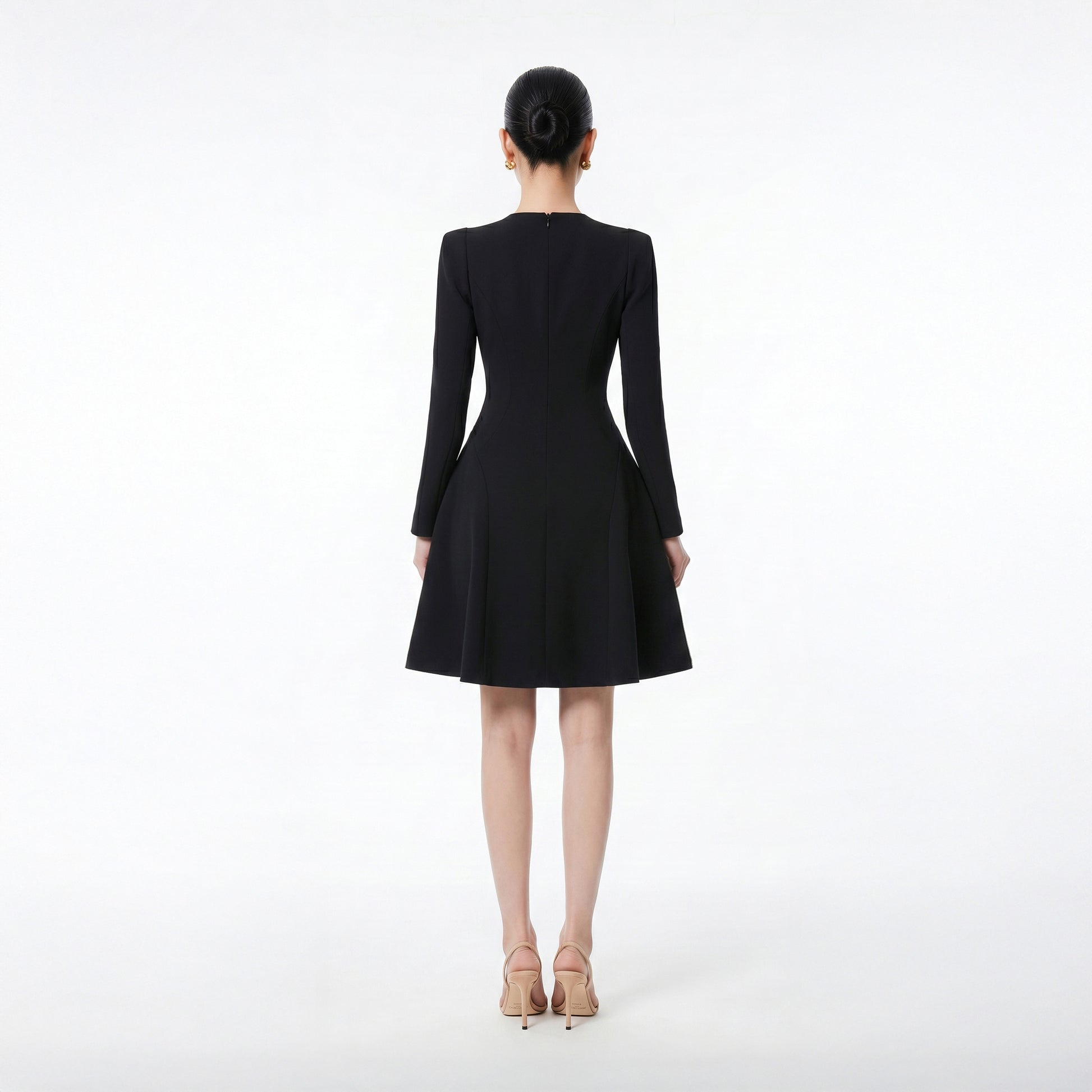 BLACK CELIN DRESS - 3