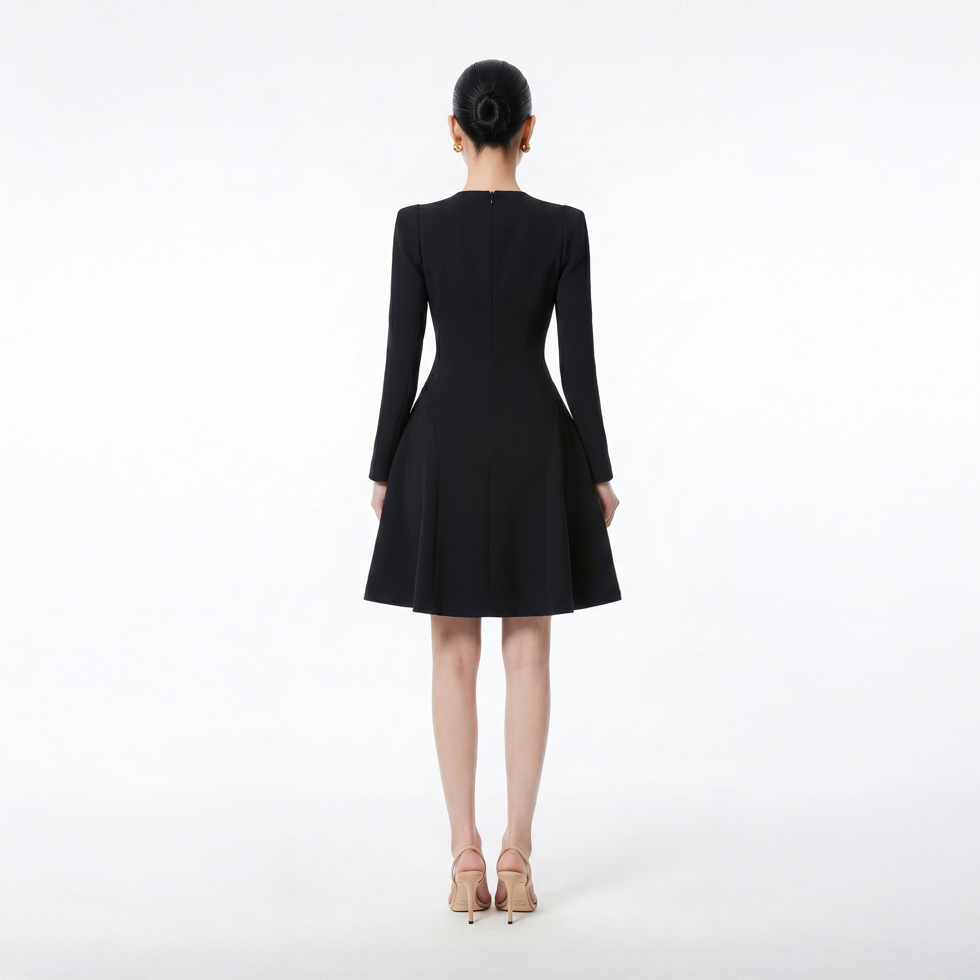 BLACK CELIN DRESS - 3