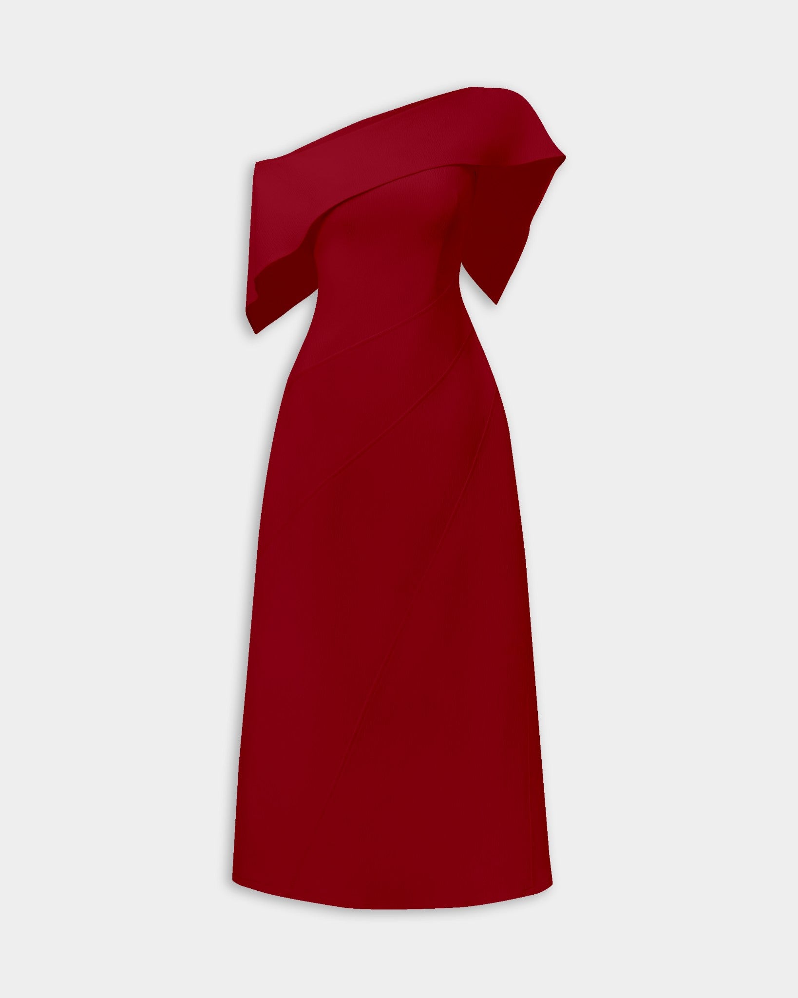 RED ESTHER DRESS - 4