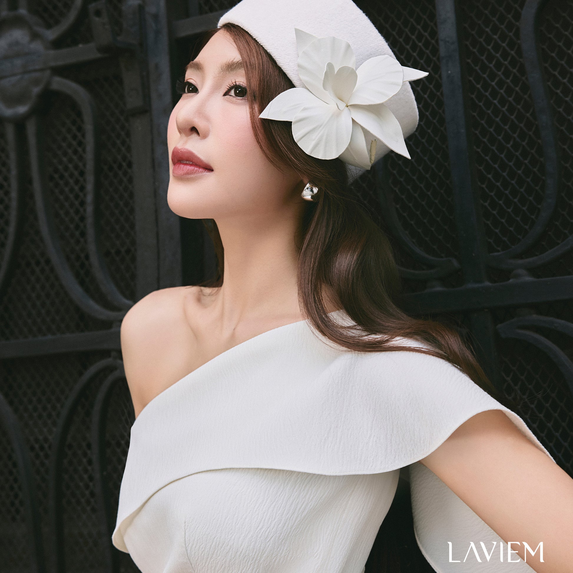 WHITE ESTHER DRESS - 8