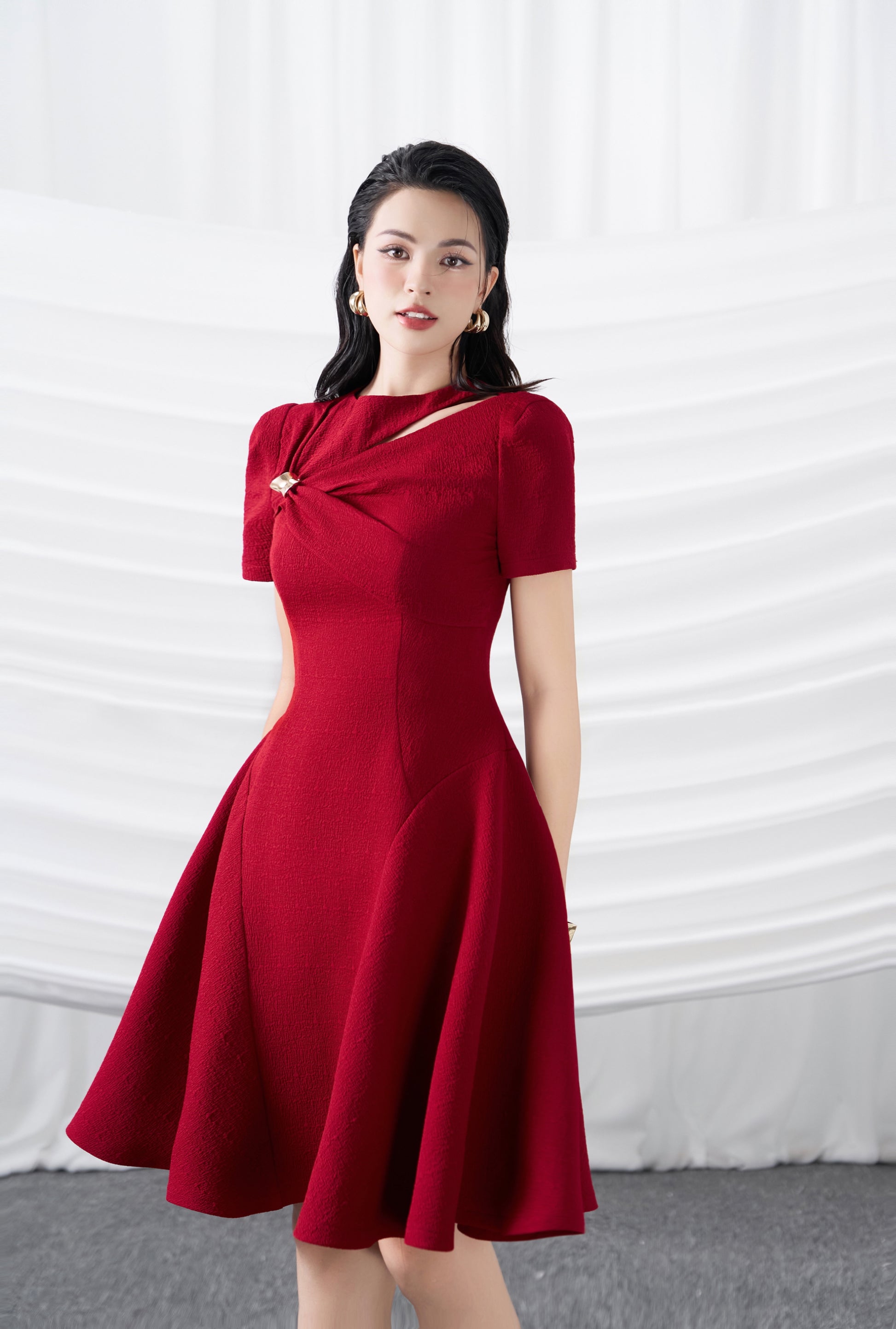 Red Miyu Dress - 2