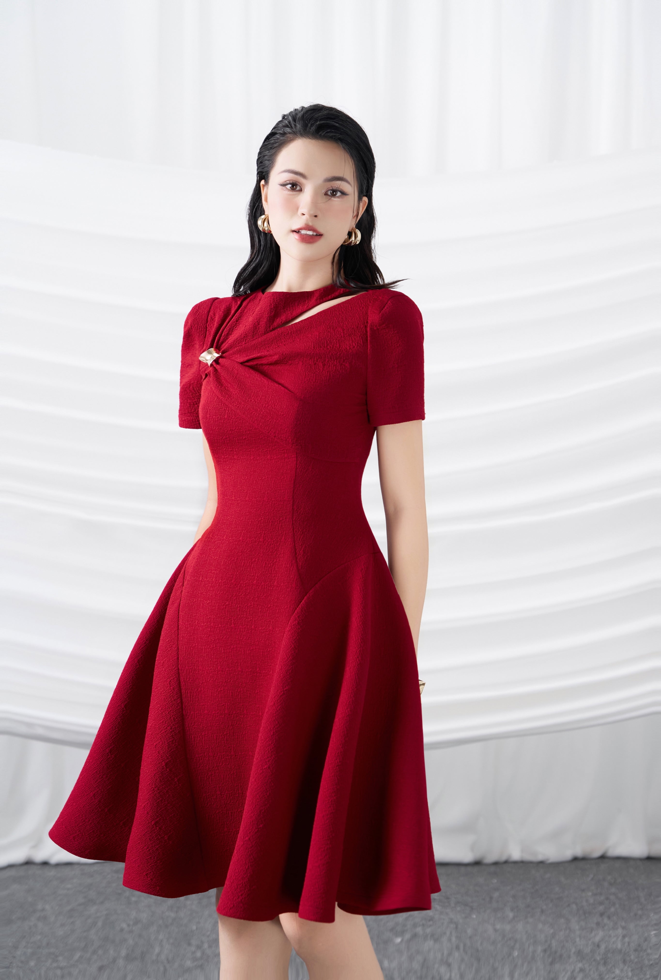 Red Miyu Dress - 2
