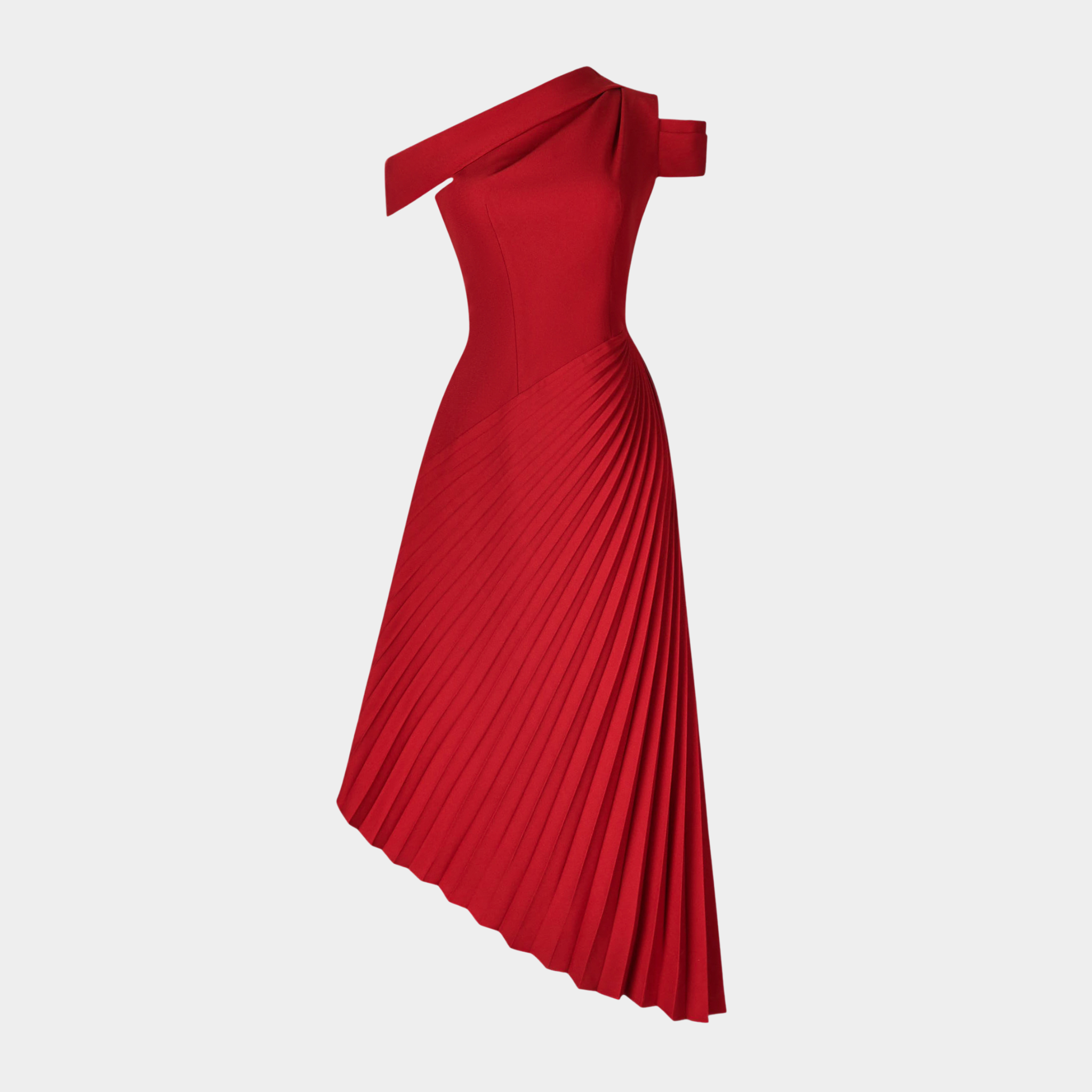 RED NELLY DRESS - 4