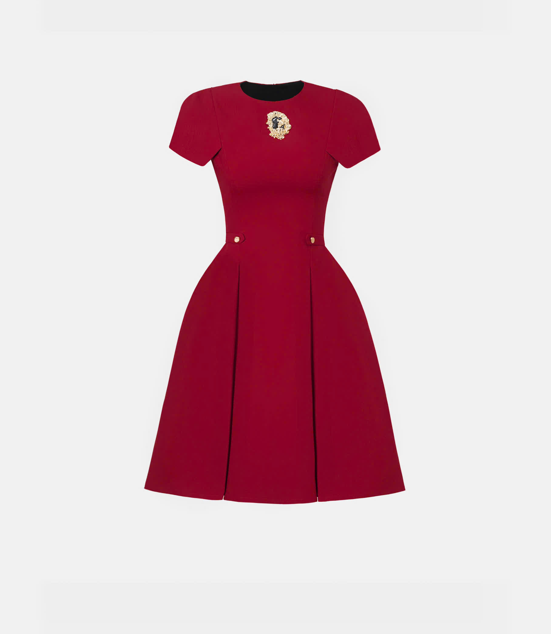 RED JACKIE DRESS - 2