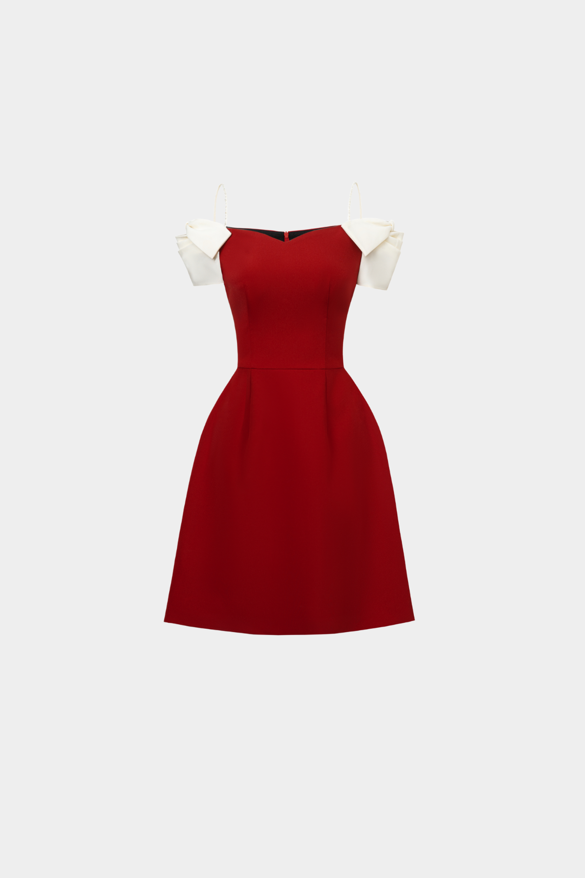 RED ABBY DRESS - 2