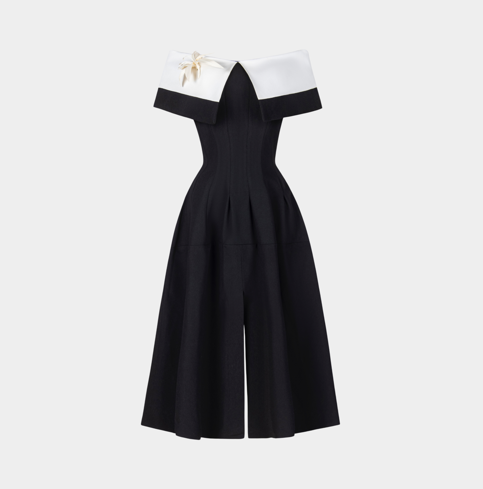 BLACK TESSA DRESS - 2