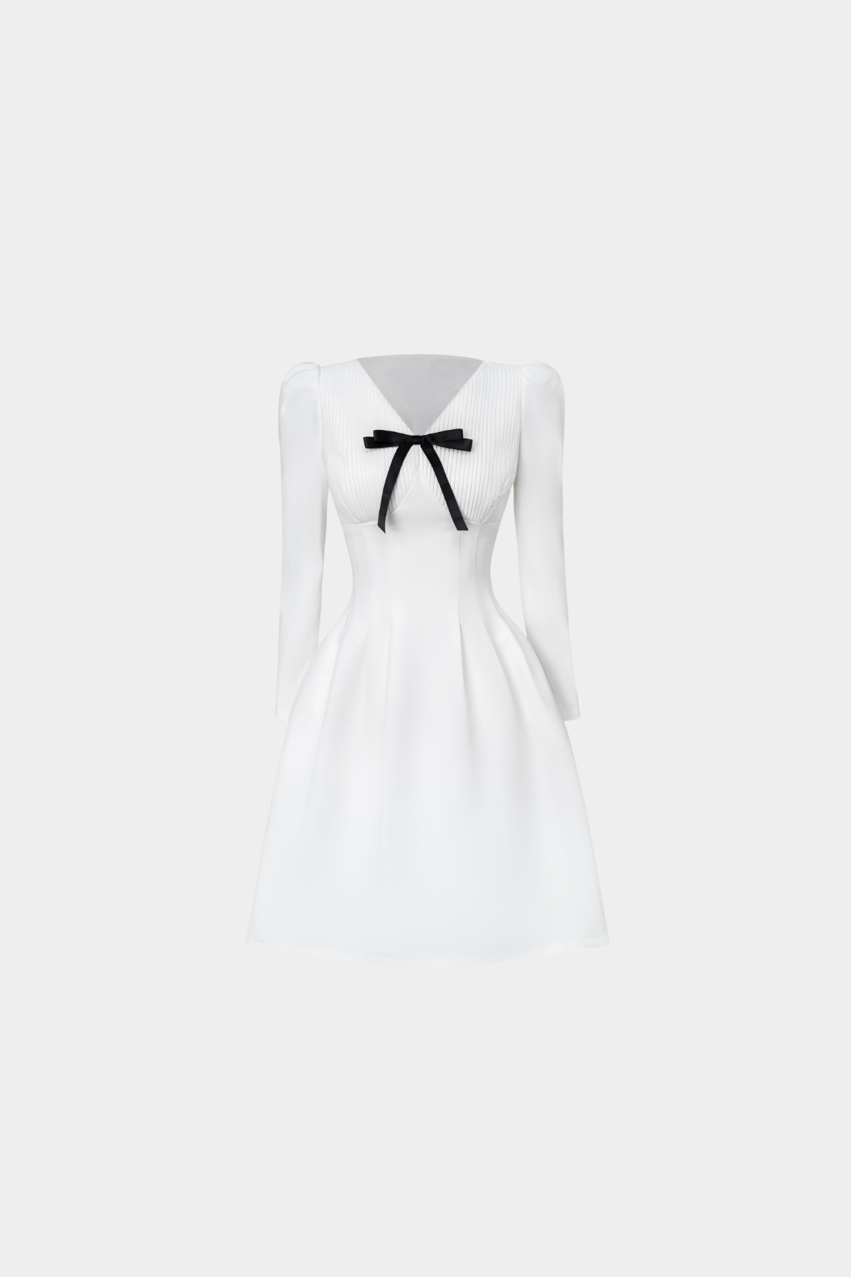 WHITE PICCIE DRESS - 2