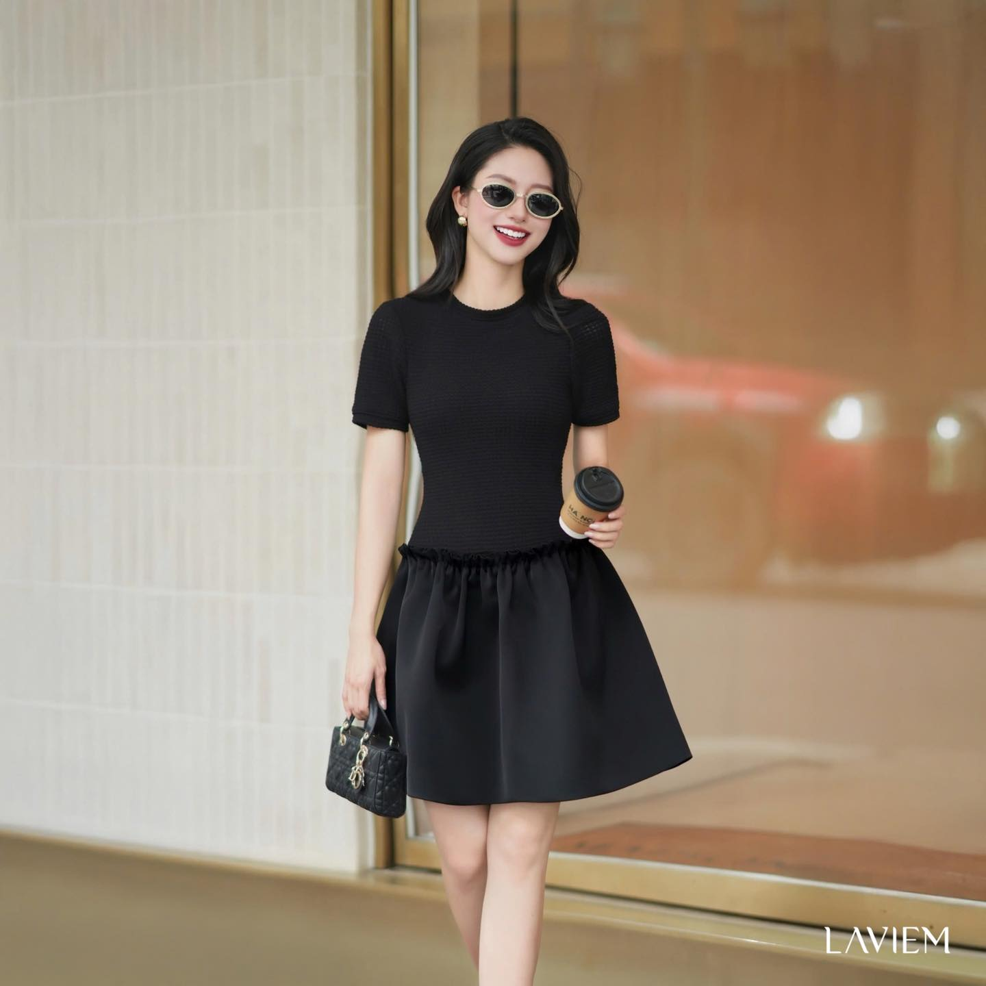 BLACK MAY DRESS - 9