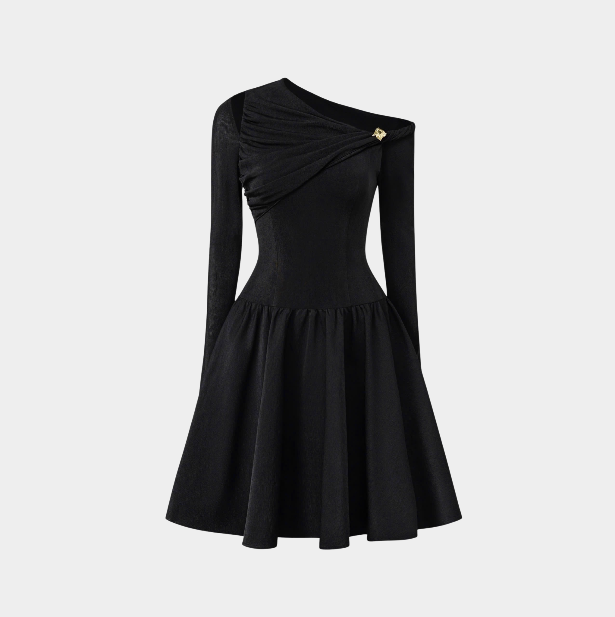BLACK LIBRA DRESS - 2